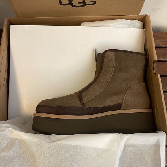 UGG Cityfunc Zip Hickory Boots USA Women Size 7/UK 5/EU 38(Box Slightly Crushed) - Picture 12 of 15